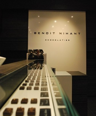 Boutique de la chocolaterie Benoit Nihant